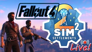 Fallout 4 modded  Sim Settlements 2  NEUSTART PT6 [upl. by Issor458]