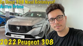 EN UCUZU 2022 YENİ PEUGEOT 308 ACTIVE PRIME 12  İNCELEMESİ VE FİYATI GOLF ASTRADAN İYİ Mİ [upl. by Aspia]