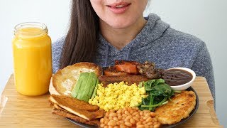 ASMR Eating Sounds Vegan Big Breakfast No Talking [upl. by Breanne767]