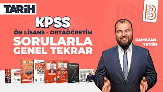 KPSS Tarih  Ön Lisans  Ortaöğretim Sorularla Genel Tekrar  Ramazan YETGİN  2025 [upl. by Talbot]