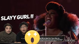 The Voice 2018 Kyla Jade  SemiFinals quotLet It Bequot REACTION [upl. by Yrahcaz]