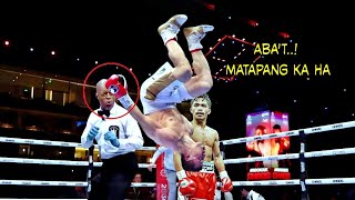 Nag BACKTIBE sa harap ni PACQUIAO  Sobrang yabang  Muntik ng myare ni PACMAN  Wasak ang muk [upl. by Dagnah]