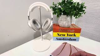 Headphone Stand Curved Headset Holder for Airpods Max [upl. by Yesnel]