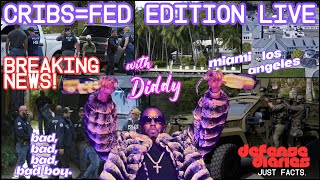 BREAKING NEWS DIDDYS MIAMI amp LA CRIBS RAIDED BY FEDS [upl. by Aharon]