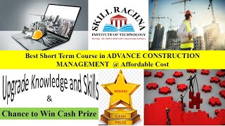 Advance Construction Management Course  Best course for Civil Engineers amp Architects  Online [upl. by Oahc]