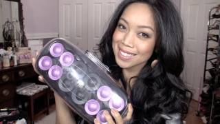 How to Use Hot Rollers  Hair Basics  itsJudyTime [upl. by Pope]