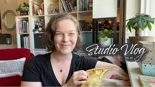 Studio Vlog 117  My First Godet Heel 🧦 amp Goodbye Pandemic Hair [upl. by Gianina965]