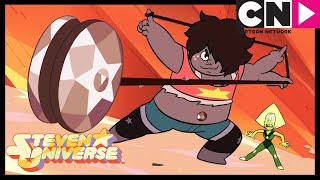 Steven Universe  Smoky Quartz  Amethyst and Steven Fuse  Earthlings  Cartoon Network [upl. by Drahnreb]