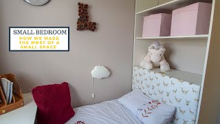 Small Bedroom Tour  Box Bedroom Storage Ideas [upl. by Pond]