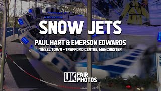 Snow Jets  Paul Hart amp Emerson Edwards  Tinsel Town at Trafford Centre Manchester [upl. by Hole]