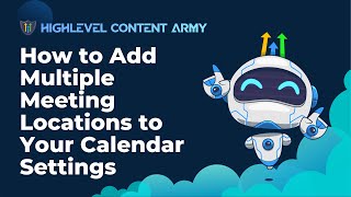 How to Add Multiple Meeting Locations to Your Calendar Settings [upl. by Nnaycart]