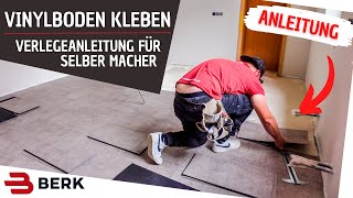 Vinylboden kleben ⎜Anleitung für selber macher👉🏼EASY [upl. by Hurst]