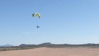 Parmotor Trike landing Florence Arizona [upl. by Siffre]