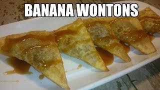 Banana Wontons Recipes  Episode 116 [upl. by Sanoy372]