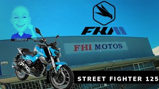 FKMotors Street Fighter 125  review e test ride [upl. by Lorinda43]