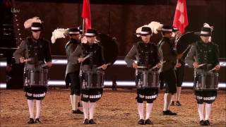 Top Secret Drum Corps 2016 Queen Elizabeth II 90th Birthday [upl. by Ellie124]