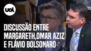 Flávio Bolsonaro responde senadora Não fale que homem não pode dar à luz pode ser processada [upl. by Adanama]