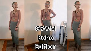 Get Ready With Me Boho Edition GRWM [upl. by Itisahc]