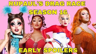 Rupauls Drag Race Season 16 Early Spoilers  Whats the Tea [upl. by Cindi]