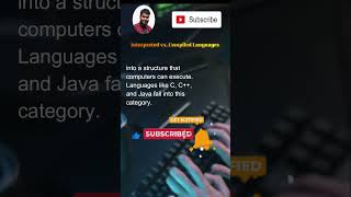 Interpreted vs Compiled Languages  Difference between Compiler and Interpreter webdevelopment [upl. by Nnylrats]