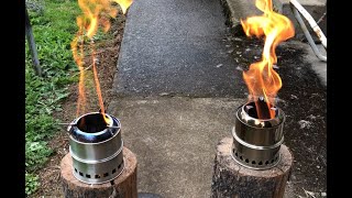 Comparing Silverfire amp Ohuhu Wood Gas Stoves [upl. by Moseley44]