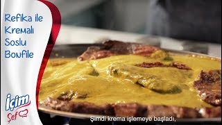 Refika ile Kremalı Soslu Bonfile [upl. by Iraam76]