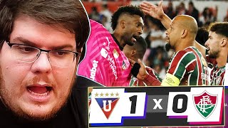 CASIMIRO REAGE A LDU 1X0 FLUMINENSE  MELHORES MOMENTOS casimiro [upl. by Ymmas]