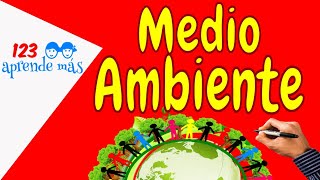 Medio Ambiente para niños Vídeo para primaria [upl. by Lanctot552]