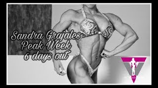 SANDRA GRAJALES PEAK WEEK 6 DAYS OUT [upl. by Redvers980]