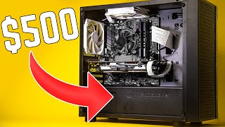 Ultimate 500 Gaming PC Build Guide  2022  i310100F  RX 580 4GB [upl. by Kiona]