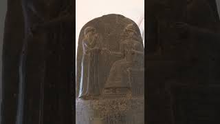 Law Code of Hammurabi Penn Museum plaster reproduction [upl. by Onitsirc]