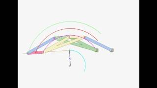 Double parallelogram mechanism 2 [upl. by Venola]