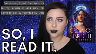 I read CAIT CORRAINS book  Crown of Starlight REVIEW [upl. by Teahan656]