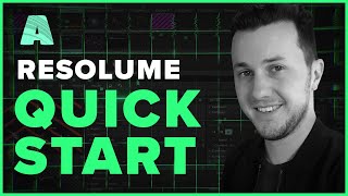 Resolume Quick Start Guide  How to VJ  Beginner Tutorial [upl. by Tonina717]