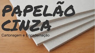 Papelão Cinza Para Cartonagem  Papel Holler  Papelão Horlle  Heloisa Gimenes Sem Igual Artesanato [upl. by Eilyac]