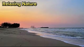 Ocean Waves Crashing on the Beach  Continuous shot  Crashing Waves Sounds  4K UHD 2160p [upl. by Annaerdna]