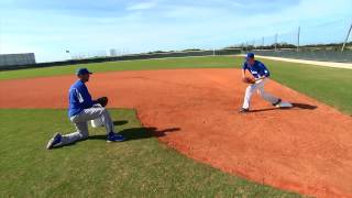 First Base Drills  Fundamentals of First Base Series by IMG Academy Baseball Program 4 of 4 [upl. by Erual313]