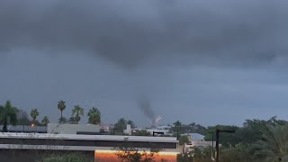 Video suspected tornado touches down in Florida [upl. by Otrebogir]