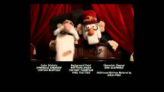 Gravity Falls  S02E04 quotSock Operaquot Ending Credits  Real Puppets [upl. by Anai]