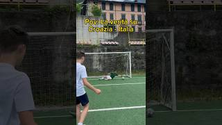 La verità su Croazia  Italia 🇮🇹 calcio euro2024 italia [upl. by Ashlin]