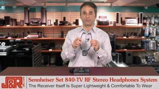 Sennheiser Set 840TV RF Stereo TV Listening Headphones System [upl. by Enomys999]