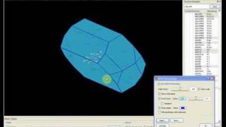 Howto Visualise crystal morphology using Mercury [upl. by Yvel]