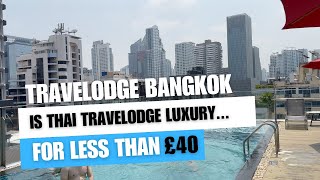 TRAVELODGE BANGKOK is 10 TIMES BETTER than TRAVELODGE UK [upl. by Odette15]