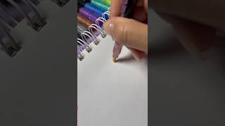 Red metal marker activation ❤️ marker satisfying satisfyingvideo artshorts love painting art [upl. by Junette46]