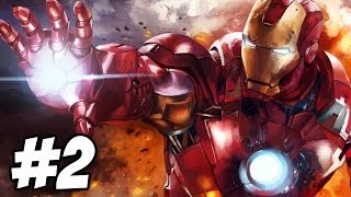 Iron Man 2 Walkthrough  Mission 2 Russia and Roxxon  Part 2 Xbox360PS3 [upl. by Hoban]