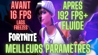 Meilleurs paramètres graphiques Fortnite Boost FPS et freezelags [upl. by Mllly]