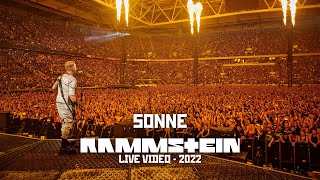 Rammstein  Sonne Live Video  2022 Stadium Tour [upl. by Ilojne]