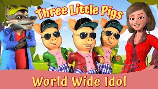 Three Little Pigs 1  Silly Crocodile Fairy Tales amp Bedtime Stories for Kids [upl. by Nilyac150]