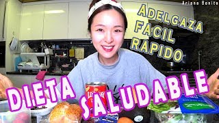 KOR SUB Preparación de comida para bajar de peso │ DIETA │ Receta Ensalada │ Ariana Bonita [upl. by Anitnauq]