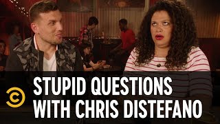 Michelle Buteau Really Loves Mimosas  Stupid Questions with Chris Distefano [upl. by Tronna]